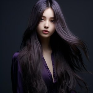 Natural Violet image Haircolor