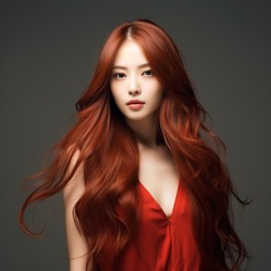 Vivid Orange image Haircolor