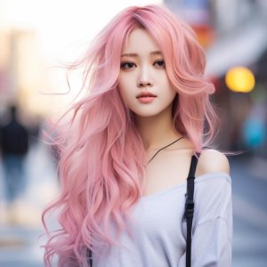 Vivid Pink image Haircolor
