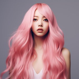 Vivid Pink image Haircolor