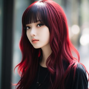 Vivid Red image Haircolor