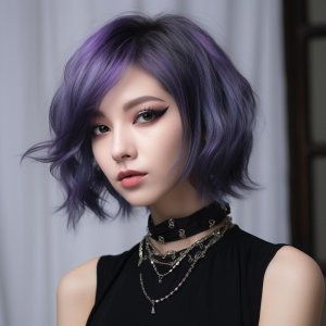 Vivid Violet image Haircolor