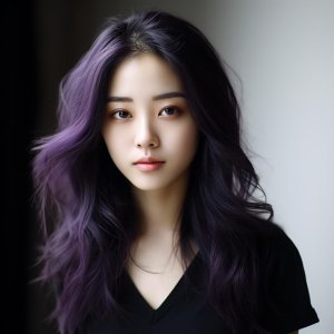 Vivid Violet image Haircolor