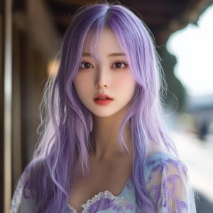 Vivid Violet image Haircolor