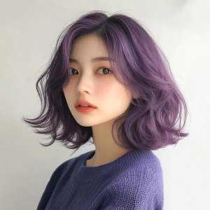 Vivid Violet image Haircolor