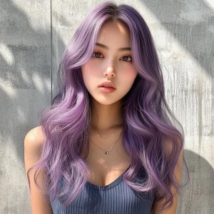 Vivid Violet image Haircolor